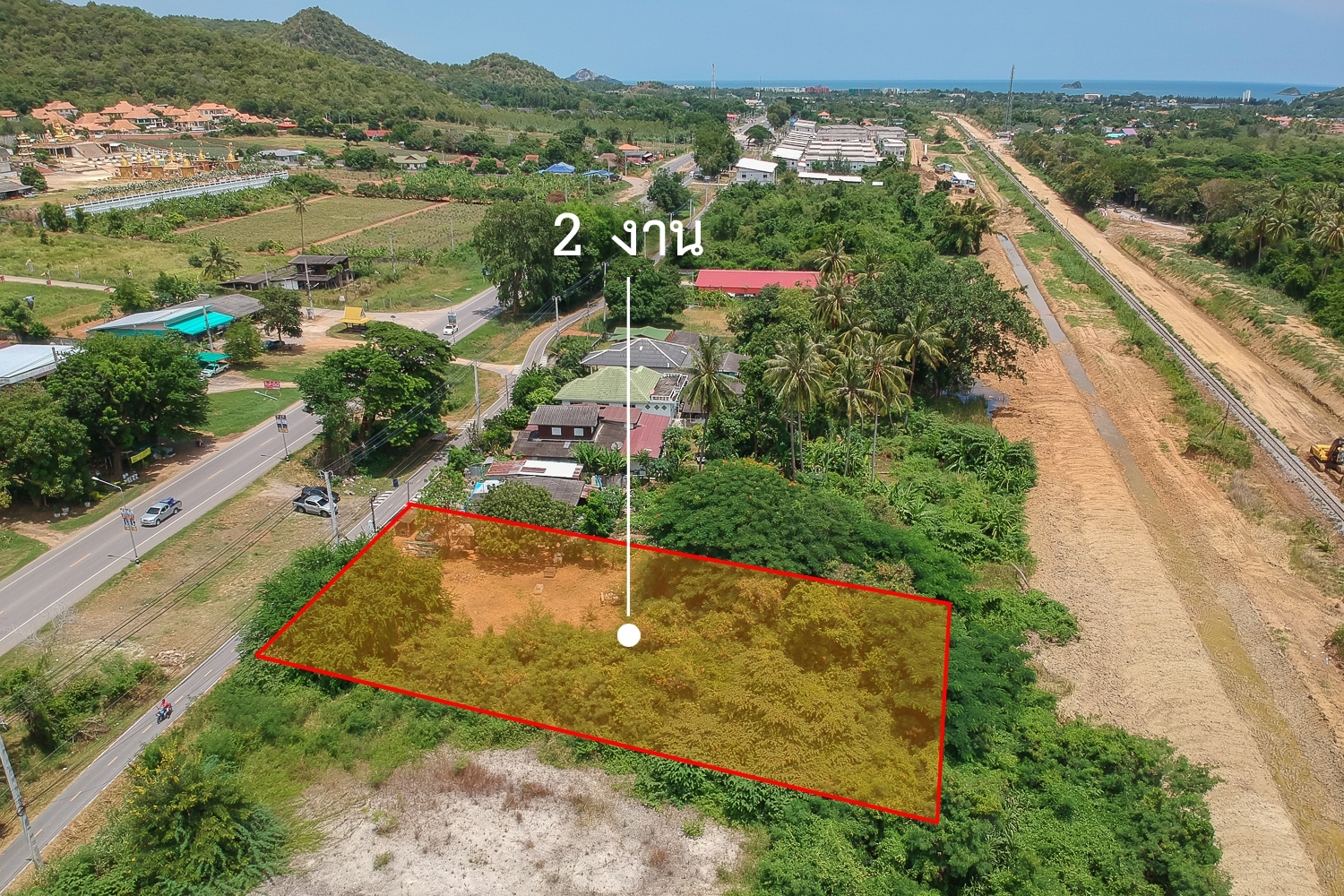 800 Sq m Plot Of Land For Sale On Phetkasem Road Khaotao SPM 