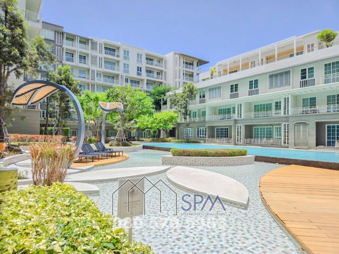 1 Bedroom at Autumn Huahin Condo for sale with Pool view, price 3.7 Million Baht