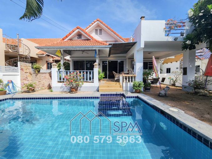 3 Bedrooms Pool villa at Chutikarn Hua Hin Soi 58 for rent, price 20,000 Baht/month (1 year contract, pets not allow)