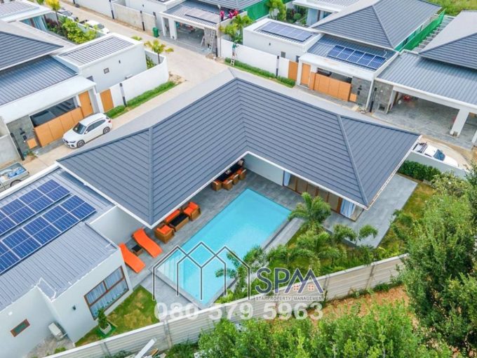 4 Bedrooms Pool Villa For Sale At La Felice Hua Hin Near Pineapple Valley Golf Course, price 18 Million Baht