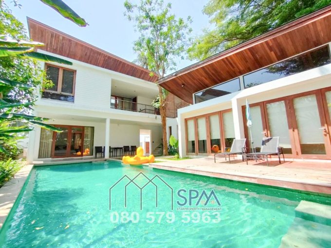 PRAN-A-LUXE 4 bedrooms Pool Villa for Sale Near Beach, price 13.5 Million Baht